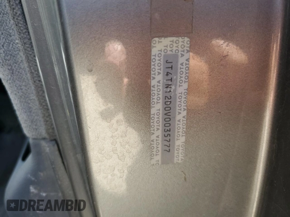 1997 Toyota T100 DX z VIN JT4TN12D0V0035777, wystawiony jako Copart lot #54016555 z przebiegiem 170 779 mil mil oraz Nie do naprawy • Non repairable. Historia ofert i sprzedaży dostępna na DreamBid. Obrazek 12.