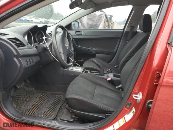 2008 Mitsubishi Lancer DE with VIN JA3AU16U78U019107, listed as a Copart auction lot 50465755 with 219,702 mi miles and Salvage Title. Bid and sale history available at carsss.com. Image 7.