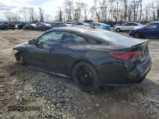 2025 BMW M4 Competition xDrive z VIN WBS33HK02SCU00054, wystawiony jako Copart lot #47260555 z przebiegiem 3 709 mil mil oraz Szkoda całkowita • Salvage title. Historia ofert i sprzedaży dostępna na DreamBid. Obrazek 2.