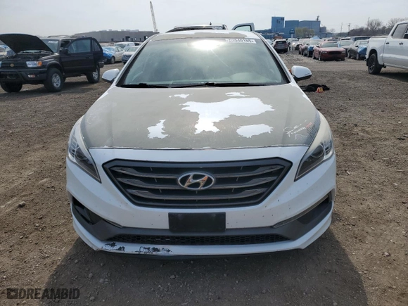 2015 Hyundai Sonata 2.4L Sport with VIN 5NPE34AF8FH049966, listed as a Copart auction lot 53540155 with 100,436 mi miles and Clean Title. Bid and sale history available at carsss.com. Image 5.