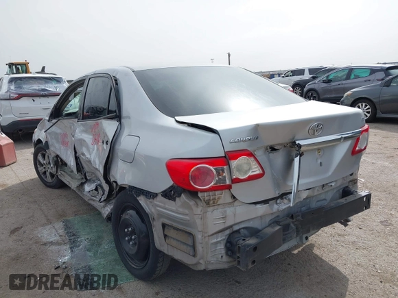 2011 Toyota Corolla L with VIN 2T1BU4EE3BC655772, listed as a IAAI auction lot 41948592 with 67,870 mi miles and . Bid and sale history available at DreamBid. Image 3.