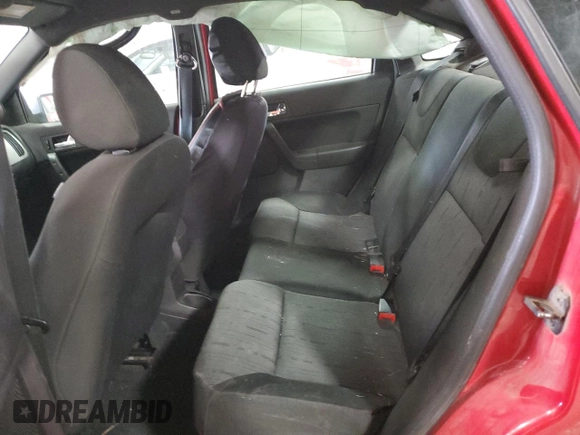 2008 Ford Focus SE with VIN 1FAHP35N78W279594, listed as a Copart auction lot 52183015 with 117,086 mi miles and Salvage Title. Bid and sale history available at carsss.com. Image 10.