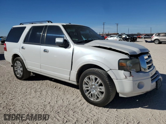 2011 Ford Expedition Limited with VIN 1FMJU1K52BEF28826, listed as a Copart auction lot 86769954 with 155,010 mi miles and Salvage Title. Bid and sale history available at carsss.com. Image 4.