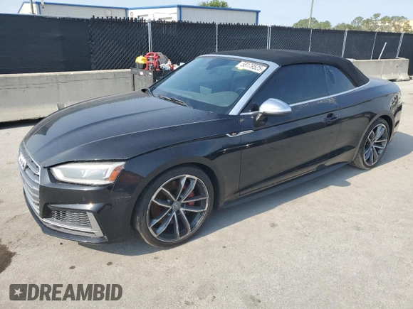 2018 Audi S5 Premium Plus z VIN WAUY4GF53JN005066, wystawiony jako Copart lot #58179525 z przebiegiem 134 210 mil mil oraz Tytuł czysty. Historia ofert i sprzedaży dostępna na DreamBid. Obrazek 1.