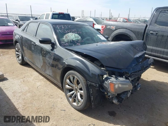 2014 Chrysler 300 with VIN 2C3CCABG7EH221929, listed as a IAAI auction lot 41700351 with 129,632 mi miles. Bid and sale history available at carsss.com. Image 1.