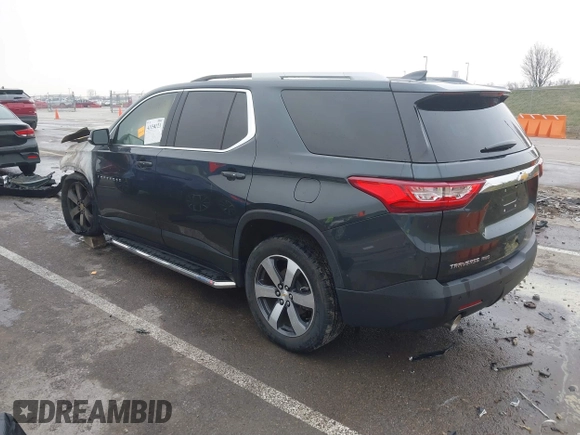 2018 Chevrolet Traverse LT Leather with VIN 1GNEVHKWXJJ244071, listed as a IAAI auction lot 41154123 with 1 mi miles. Bid and sale history available at carsss.com. Image 3.