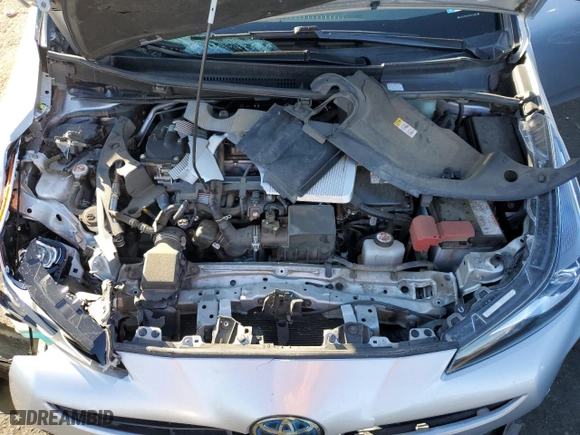 2022 Toyota Prius LE with VIN JTDL9MFU6N3037483, listed as a Copart auction lot 44243615 with 119,528 mi miles and Salvage Title. Bid and sale history available at carsss.com. Image 13.