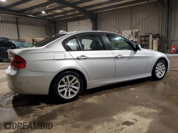 2006 BMW 3 Series 325xi with VIN WBAVD13596KV09912, listed as a Copart auction lot 43560195 with 146,895 mi miles and Salvage Title. Bid and sale history available at carsss.com. Image 3.