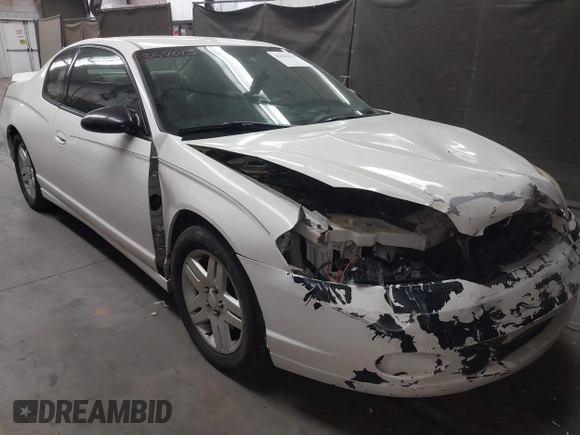 2007 Chevrolet Monte Carlo LT with VIN 2G1WK15K979357013, listed as a IAAI auction lot 42096520 with 203,172 mi miles and . Bid and sale history available at DreamBid. Image 1.