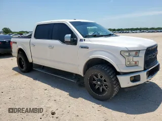 2015 Ford F-150 XLT with VIN 1FTEW1EF7FFA29086, listed as a Copart auction lot 56995355 with 179,859 mi miles and Salvage title. Bid and sale history available at DreamBid. Image 4.