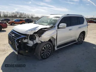 2020 Lexus GX 460 Luxury with VIN JTJGM7BX4L5242798, listed as a Copart auction lot 40864464 with 38,252 mi miles and . Bid and sale history available at DreamBid. Image 1.