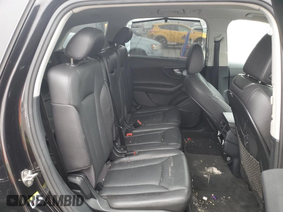 2017 Audi Q7 Premium Plus with VIN WA1LAAF75HD032610, listed as a Copart auction lot 55628665 with 47,523 mi miles and Salvage Title. Bid and sale history available at DreamBid. Image 11.