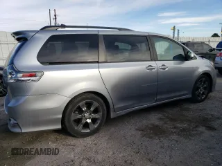 2012 Toyota Sienna SE with VIN 5TDXK3DC8CS209938, listed as a Copart auction lot 49187275 with 120,066 mi miles and Salvage Title. Bid and sale history available at carsss.com. Image 3.