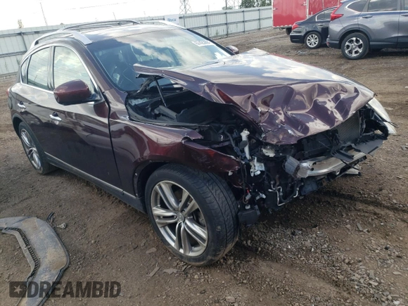 2011 Infiniti EX Journey with VIN JN1AJ0HR4BM851933, listed as a Copart auction lot 67425694 with Not Provided miles and Salvage Title. Bid and sale history available at carsss.com. Image 4.