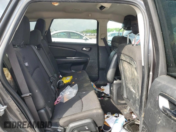 2017 Dodge Journey SXT with VIN 3C4PDCBG2HT533772, listed as a Copart auction lot 54729535 with 160,376 mi miles and Salvage title. Bid and sale history available at DreamBid. Image 11.