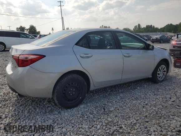 2019 Toyota Corolla L with VIN 2T1BURHE4KC239514, listed as a Copart auction lot 63378045 with 109,956 mi miles and Salvage title. Bid and sale history available at DreamBid. Image 3.