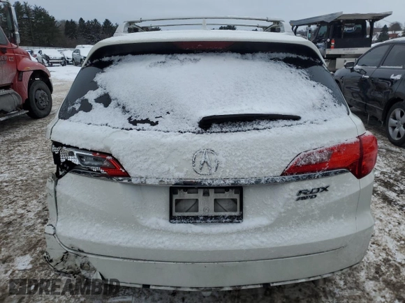 2014 Acura RDX Tech Pkg with VIN 5J8TB4H59EL010385, listed as a Copart auction lot 88286375 with 161,856 mi miles and Salvage Title. Bid and sale history available at carsss.com. Image 6.