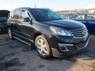 2016 Chevrolet Traverse LTZ z VIN 1GNKRJKD3GJ245438, wystawiony jako IAAI lot #41010372 z przebiegiem 115 264 mil mil oraz . Historia ofert i sprzedaży dostępna na DreamBid. Obrazek 1.