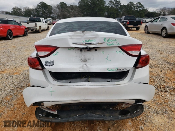 2015 Chrysler 200 Limited with VIN 1C3CCCAB3FN554686, listed as a Copart auction lot 44540565 with 140,377 mi miles and Salvage Title. Bid and sale history available at carsss.com. Image 6.
