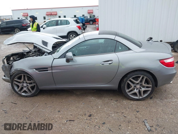 2014 Mercedes-Benz SLK 250 with VIN WDDPK4HA6EF084283, listed as a IAAI auction lot 41927893 with 32,143 mi miles and . Bid and sale history available at DreamBid. Image 14.