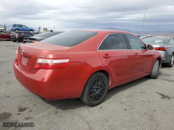 2008 Toyota Camry LE with VIN 4T4BE46K68R039255, listed as a Copart auction lot 47988665 with 169,707 mi miles and Salvage Title. Bid and sale history available at carsss.com. Image 3.