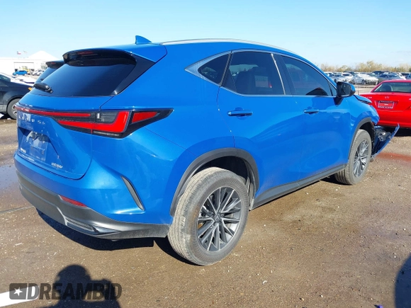 2023 Lexus NX with VIN 2T2GDCAZ8PC004438, listed as a IAAI auction lot 41113323 with 29,524 mi miles. Bid and sale history available at carsss.com. Image 4.
