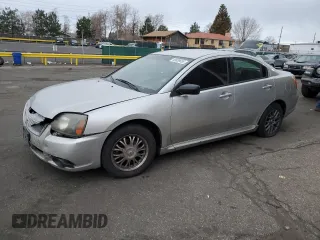 2010 Mitsubishi Galant ES with VIN 4A32B3FF0AE004969, listed as a Copart auction lot 49839655 with 0 mi miles and Non Repairable. Bid and sale history available at carsss.com. Image 1.