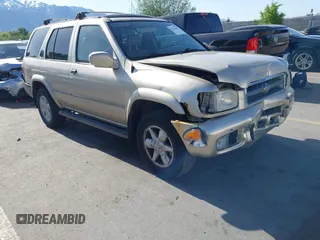 2001 Nissan Pathfinder SE z VIN JN8DR09Y41W594515, wystawiony jako IAAI lot #42226840 z przebiegiem 174 041 mil mil oraz . Historia ofert i sprzedaży dostępna na DreamBid. Obrazek 1.