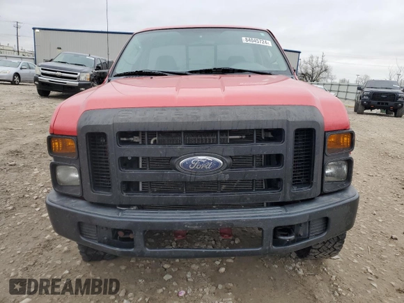 2010 Ford F-250 XL with VIN 1FTNF2B5XAEA21709, listed as a Copart auction lot 84045724 with 182,256 mi miles and Non repairable. Bid and sale history available at DreamBid. Image 5.