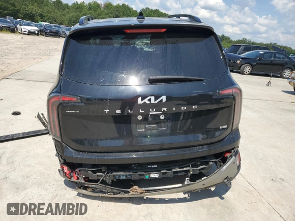 2023 Kia Telluride SX X-Pro with VIN 5XYP5DGC3PG350539, listed as a Copart auction lot 67594324 with 38,272 mi miles and Salvage title. Bid and sale history available at DreamBid. Image 6.