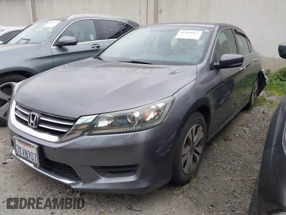 2015 Honda Accord Sedan LX with VIN 1HGCR2F3XFA152193, listed as a IAAI auction lot 41909957 with 124,810 mi miles. Bid and sale history available at carsss.com. Image 17.
