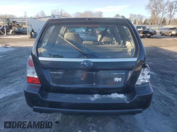 2007 Subaru Forester X w/Premium Pkg with VIN JF1SG65637H727977, listed as a Copart auction lot 83090774 with 169,642 mi miles and Salvage Title. Bid and sale history available at carsss.com. Image 6.