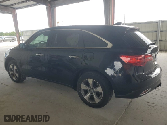 2014 Acura MDX with VIN 5FRYD3H28EB006263, listed as a Copart auction lot 51949765 with 118,777 mi miles and Salvage Title. Bid and sale history available at carsss.com. Image 2.