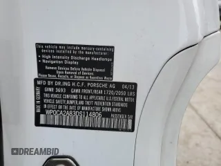 2013 Porsche Boxster z VIN WP0CA2A83DS114806, wystawiony jako Copart lot #73851834 z przebiegiem Nie podano mil oraz Szkoda całkowita • Salvage title. Historia ofert i sprzedaży dostępna na DreamBid. Obrazek 13.