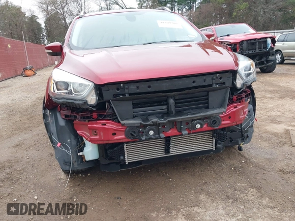2017 Ford Escape Titanium with VIN 1FMCU0J94HUB01914, listed as a IAAI auction lot 41509707 with 55,827 mi miles. Bid and sale history available at carsss.com. Image 20.