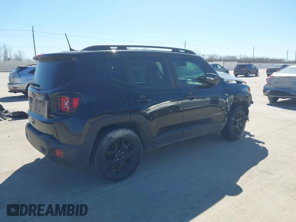2020 Jeep Renegade Latitude with VIN ZACNJABB9LPL42260, listed as a IAAI auction lot 41732375 with 57,485 mi miles and . Bid and sale history available at DreamBid. Image 4.