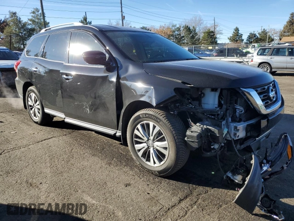 2020 Nissan Pathfinder S with VIN 5N1DR2AM0LC637392, listed as a Copart auction lot 83406504 with 82,841 mi miles and Salvage Title. Bid and sale history available at carsss.com. Image 4.
