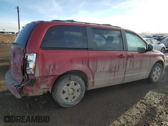 2008 Dodge Grand Caravan SE with VIN 2D8HN44H38R785015, listed as a Copart auction lot 46448665 with 286,599 mi miles and Salvage Title. Bid and sale history available at DreamBid. Image 3.