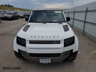 2023 Land Rover Defender X-Dynamic SE with VIN SALE27EU2P2121124, listed as a Copart auction lot 71235184 with 13,294 mi miles and Salvage Title. Bid and sale history available at carsss.com. Image 5.