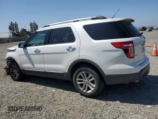 2014 Ford Explorer XLT with VIN 1FM5K7D80EGC58523, listed as a Copart auction lot 57431975 with 98,252 mi miles and Salvage title. Bid and sale history available at DreamBid. Image 2.