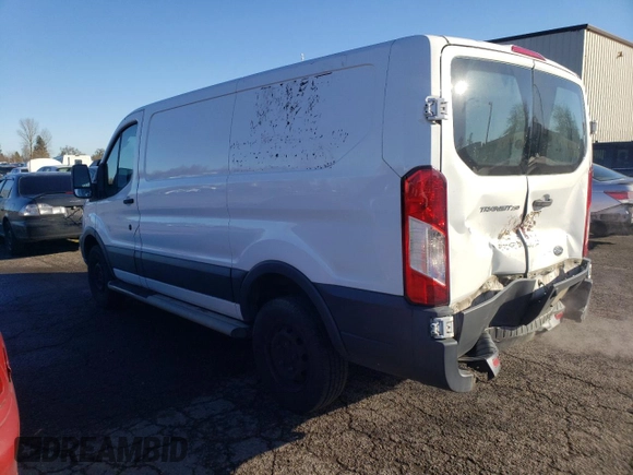 2017 Ford Transit with VIN 1FTYR1ZM4HKB23529, listed as a Copart auction lot 87221794 with 155,487 mi miles and Salvage Title. Bid and sale history available at DreamBid. Image 2.