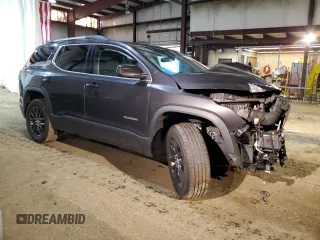 2017 GMC Acadia SLT with VIN 1GKKNMLSXHZ193347, listed as a Copart auction lot 45656015 with 0 mi miles and Salvage Title. Bid and sale history available at carsss.com. Image 4.
