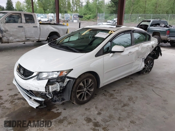 2015 Honda Civic EX with VIN 19XFB2F83FE024712, listed as a IAAI auction lot 42150113 with 118,353 mi miles and . Bid and sale history available at DreamBid. Image 17.