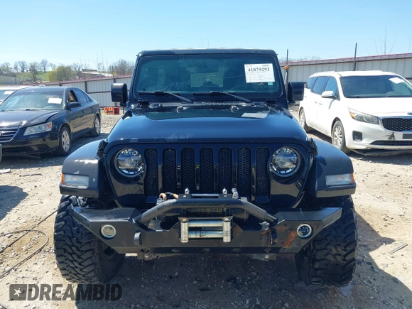 2020 Jeep Wrangler Unlimited Sport S z VIN 1C4HJXDN9LW323205, wystawiony jako IAAI lot #41879292 z przebiegiem 108 499 mil mil oraz . Historia ofert i sprzedaży dostępna na DreamBid. Obrazek 12.
