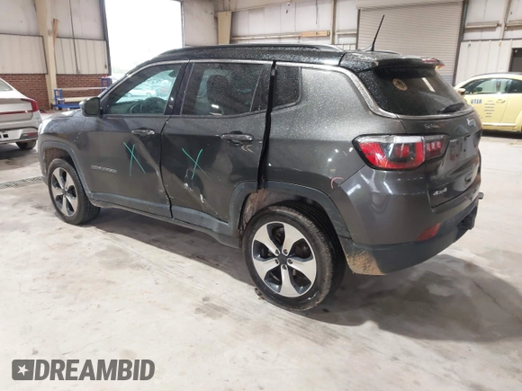 2018 Jeep Compass Latitude with VIN 3C4NJDBB9JT116391, listed as a IAAI auction lot 41953729 with 129,331 mi miles and . Bid and sale history available at DreamBid. Image 3.