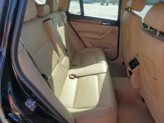 2011 BMW X3 28i with VIN 5UXWX5C57BLW13758, listed as a Copart auction lot 51894955 with 77,140 mi miles and Salvage Title. Bid and sale history available at carsss.com. Image 11.