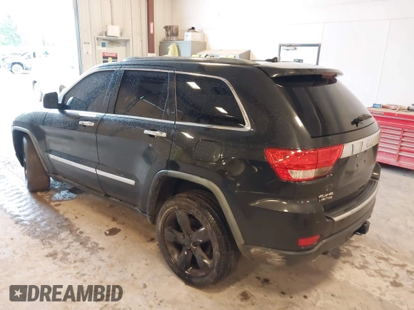 2011 Jeep Grand Cherokee Limited with VIN 1J4RR5GTXBC586647, listed as a IAAI auction lot 42332615 with 151,377 mi miles and . Bid and sale history available at DreamBid. Image 3.