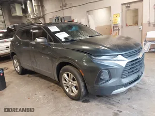 2019 Chevrolet Blazer with VIN 3GNKBBRA4KS698111, listed as a IAAI auction lot 41489794 with 67,629 mi miles. Bid and sale history available at carsss.com. Image 1.