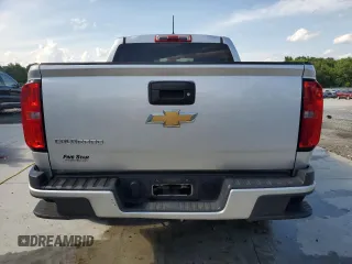 2020 Chevrolet Colorado 2WD Work Truck with VIN 1GCGSBEA0L1199572, listed as a Copart auction lot 58326225 with 185,498 mi miles and Salvage title. Bid and sale history available at DreamBid. Image 6.