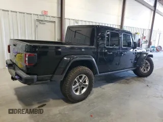 2022 Jeep Gladiator Rubicon with VIN 1C6JJTBGXNL169937, listed as a Copart auction lot 49626105 with 42,321 mi miles and Salvage title. Bid and sale history available at DreamBid. Image 3.